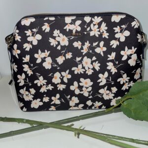 Bolso bandolera polipiel floral