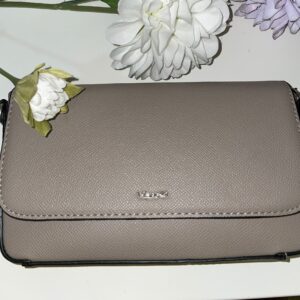 Bolso liso mini solapa taupe