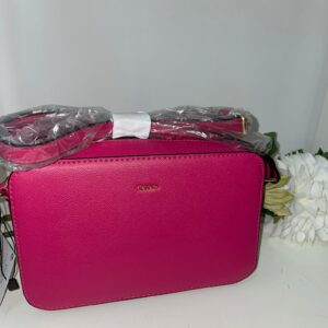 Bolso basico mini liso fucsia