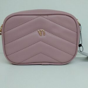 Bolso mini acolchado malva