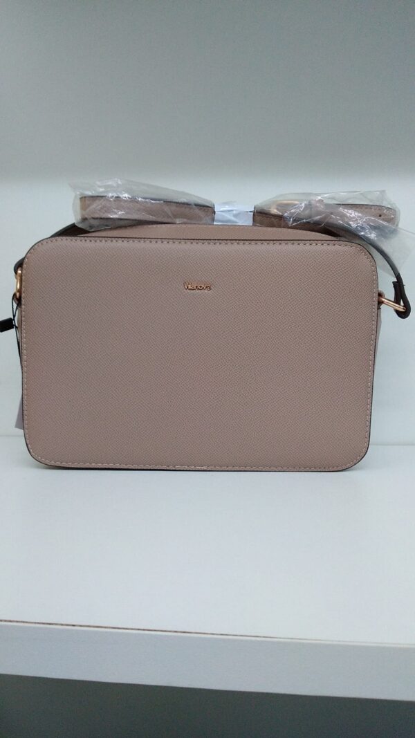 Bolso mini liso beige